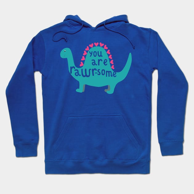 Rawrsome Valentine Hoodie by Nataliatcha23